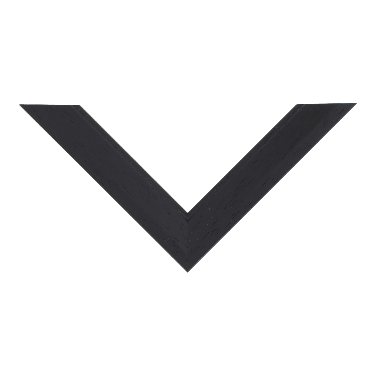 Top view of Geo picture frame in black