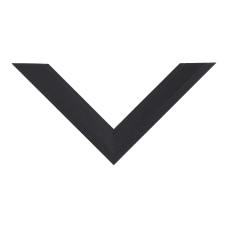 Top view of Geo picture frame in black