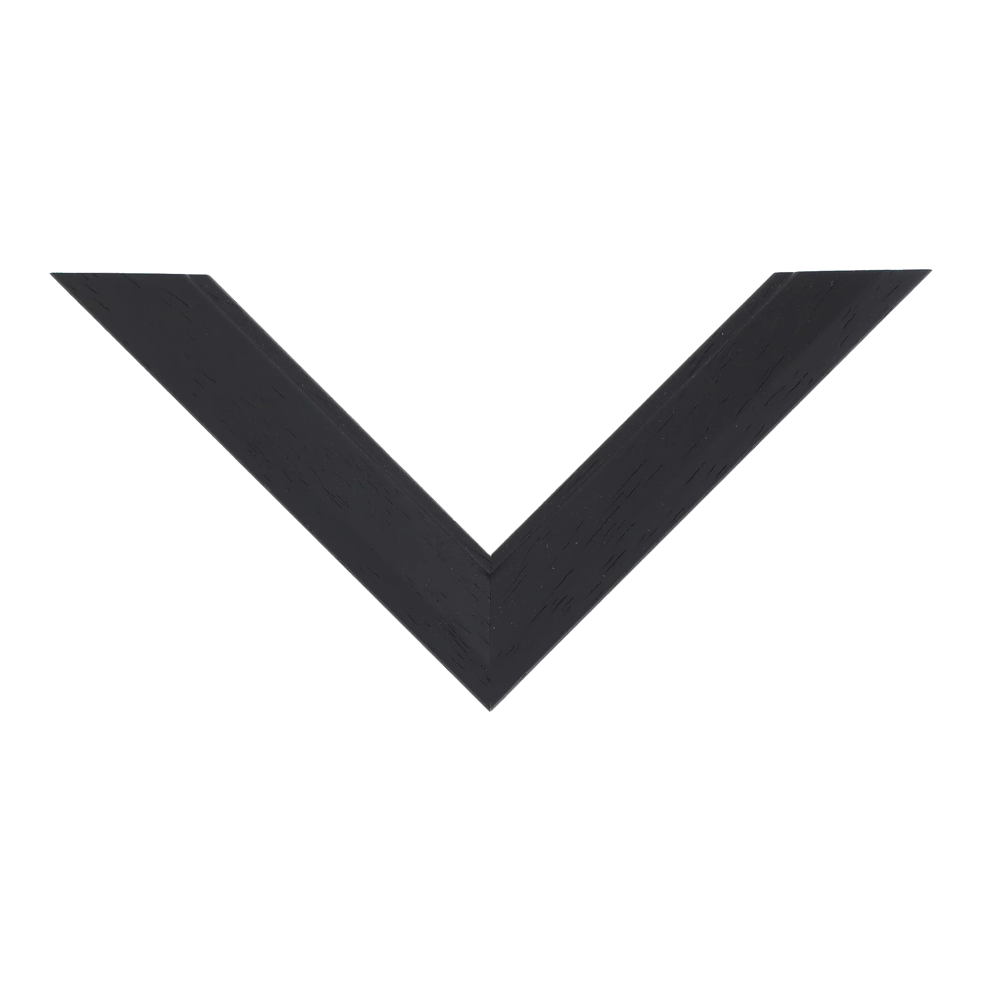 Top view of Geo picture frame in black