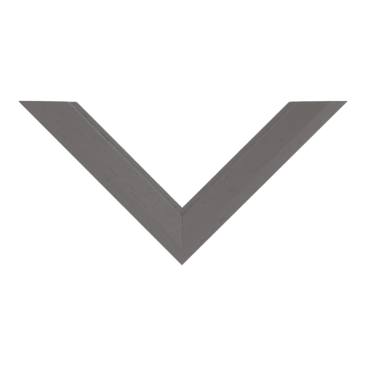 Top view of Geo picture frame in grey