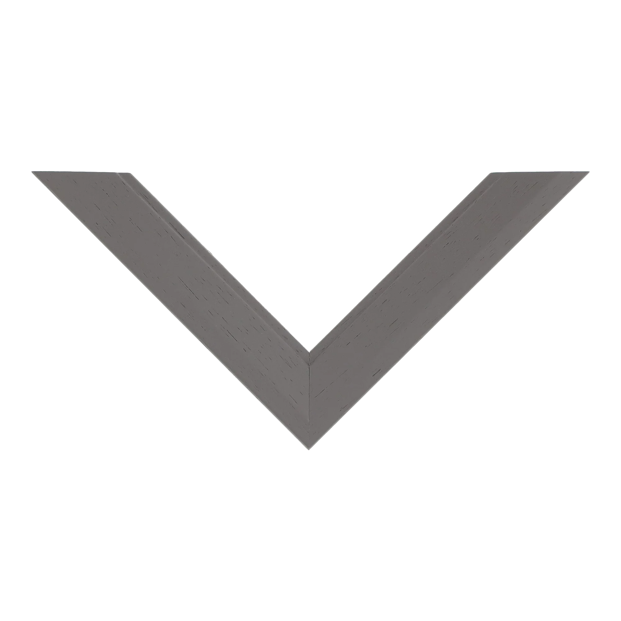 Top view of Geo picture frame in grey