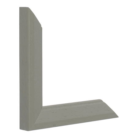 Geo in grey picture frame