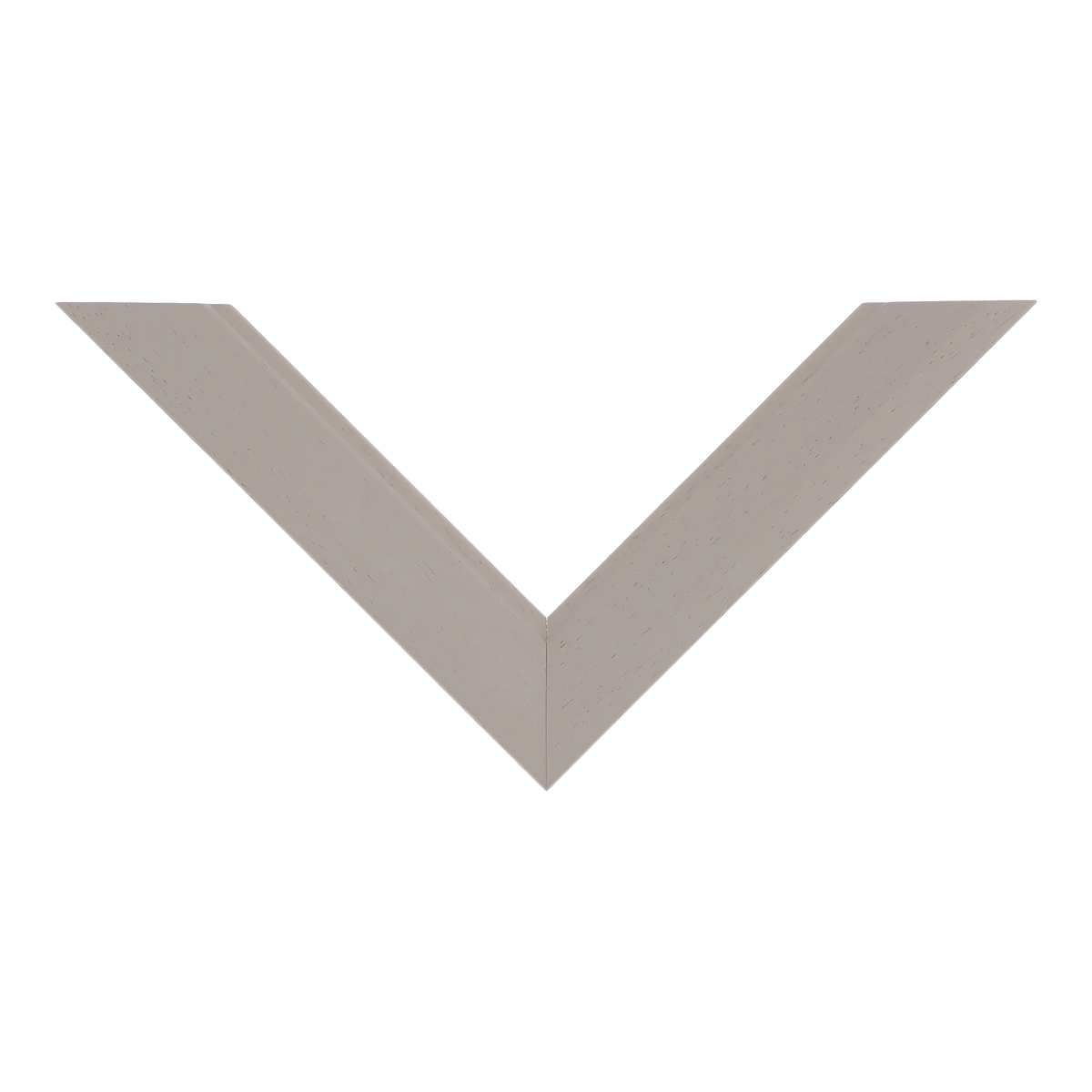 Top view of Geo picture frame in taupe