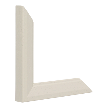 Vertical view of geo taupe picture frame sample