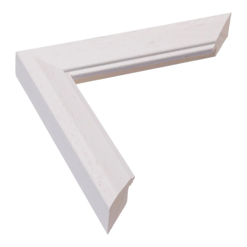 Geo in white picture frame