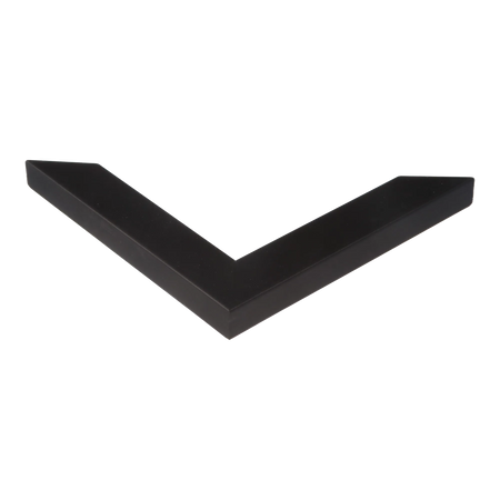 Corner view of Grace in black picture frame