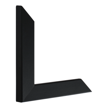 Vertical view of grace black picture frame