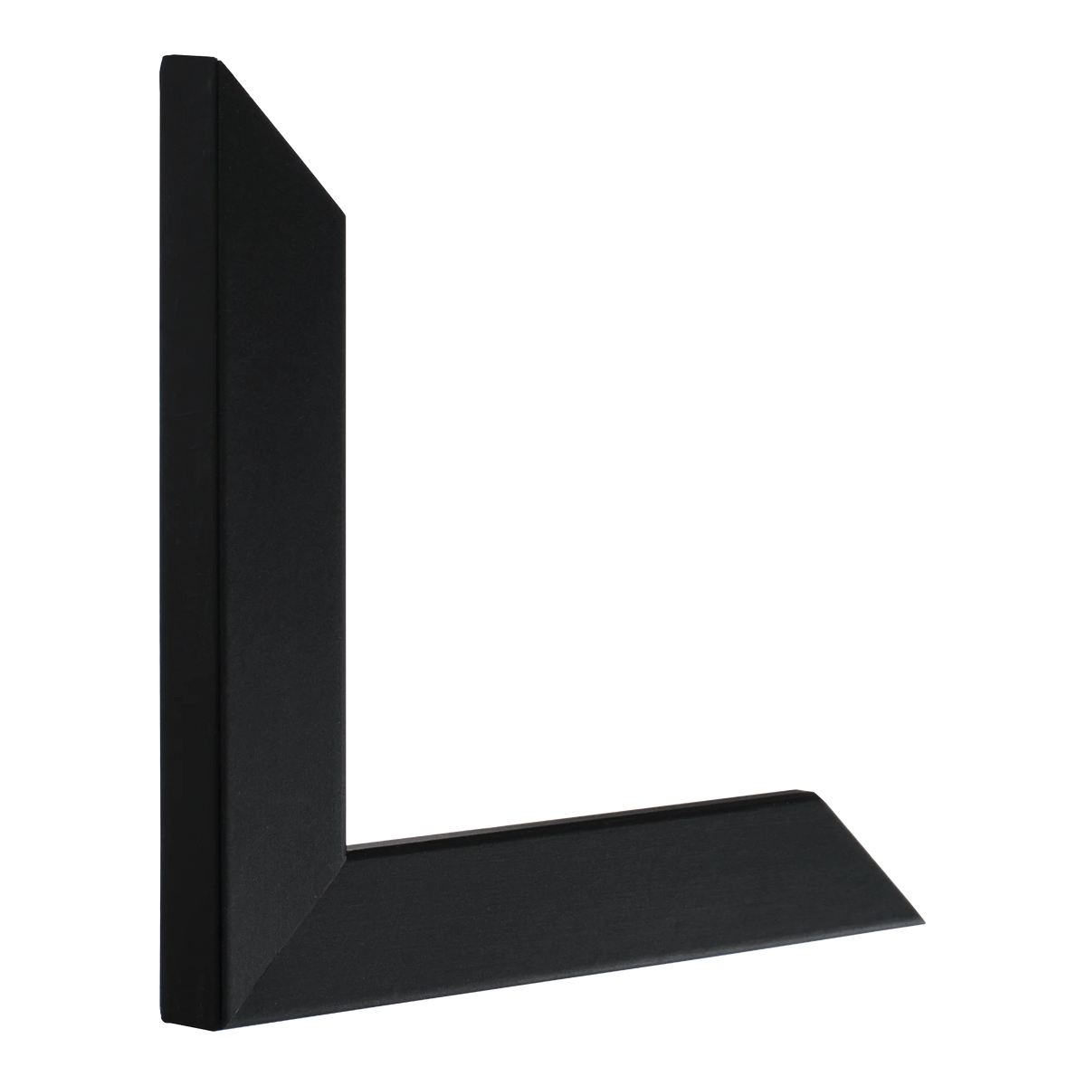 Vertical view of grace black picture frame