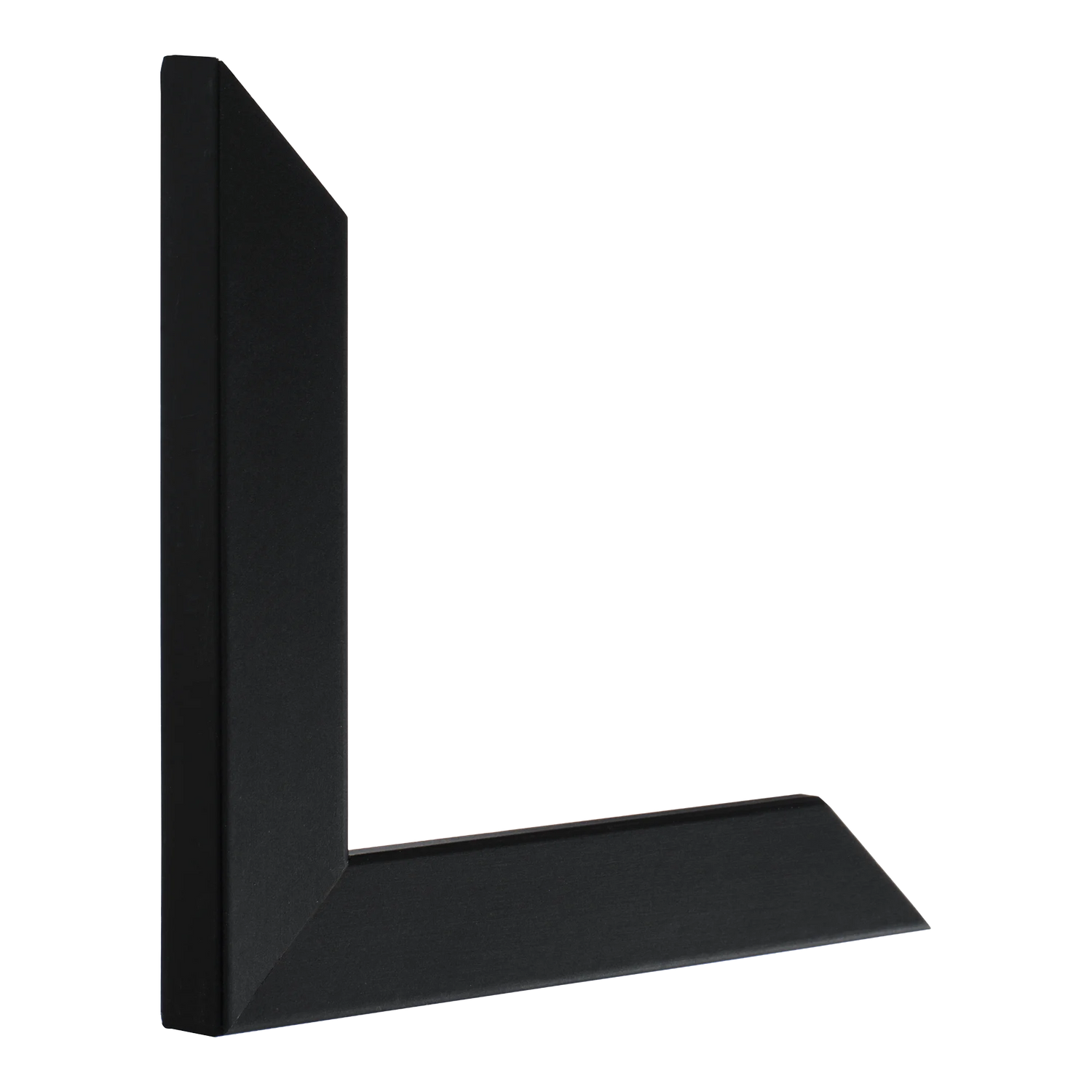 Vertical view of grace black picture frame