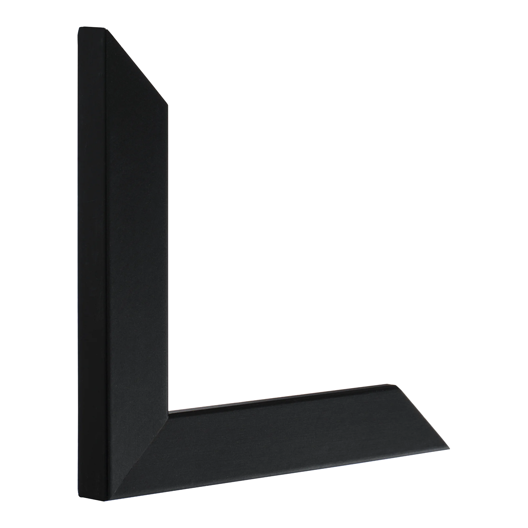 Vertical view of grace black picture frame