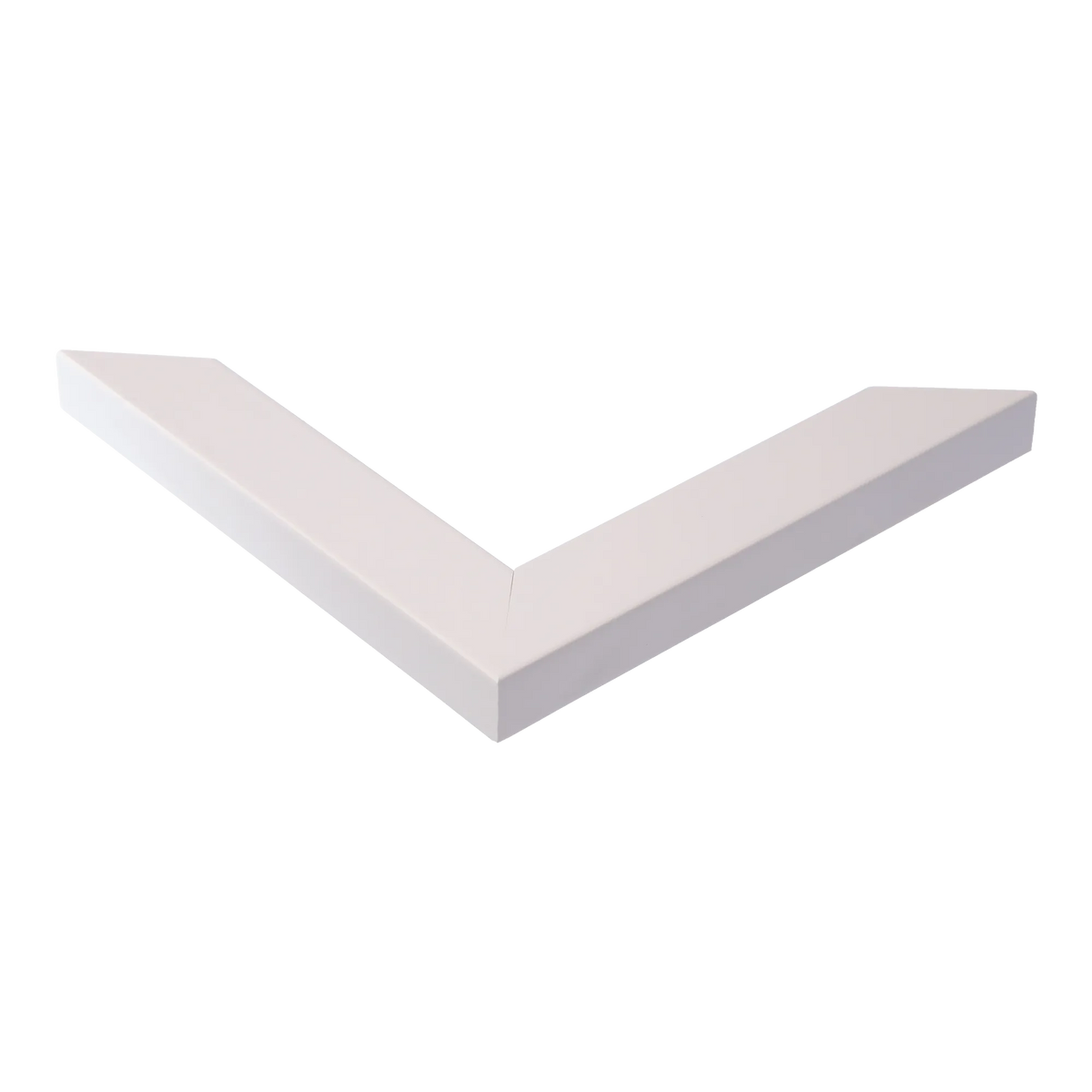 Corner view of Grace in white picture frame