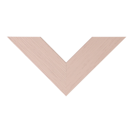 Top view of Groove II picture frame in taupe