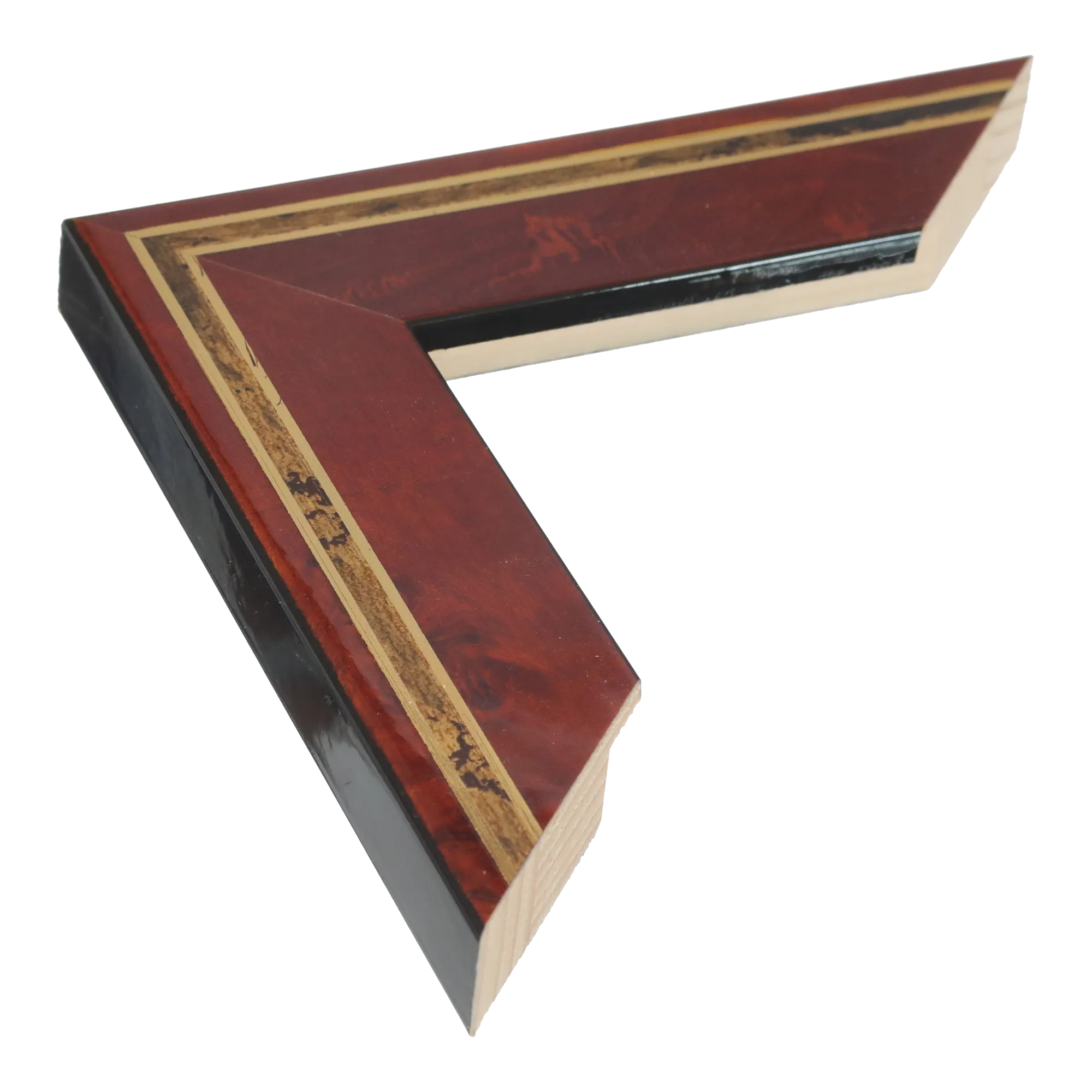 Heirloom in brown & gold picture frame