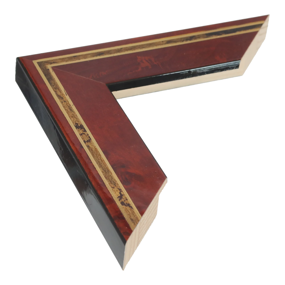 Heirloom in brown & gold picture frame