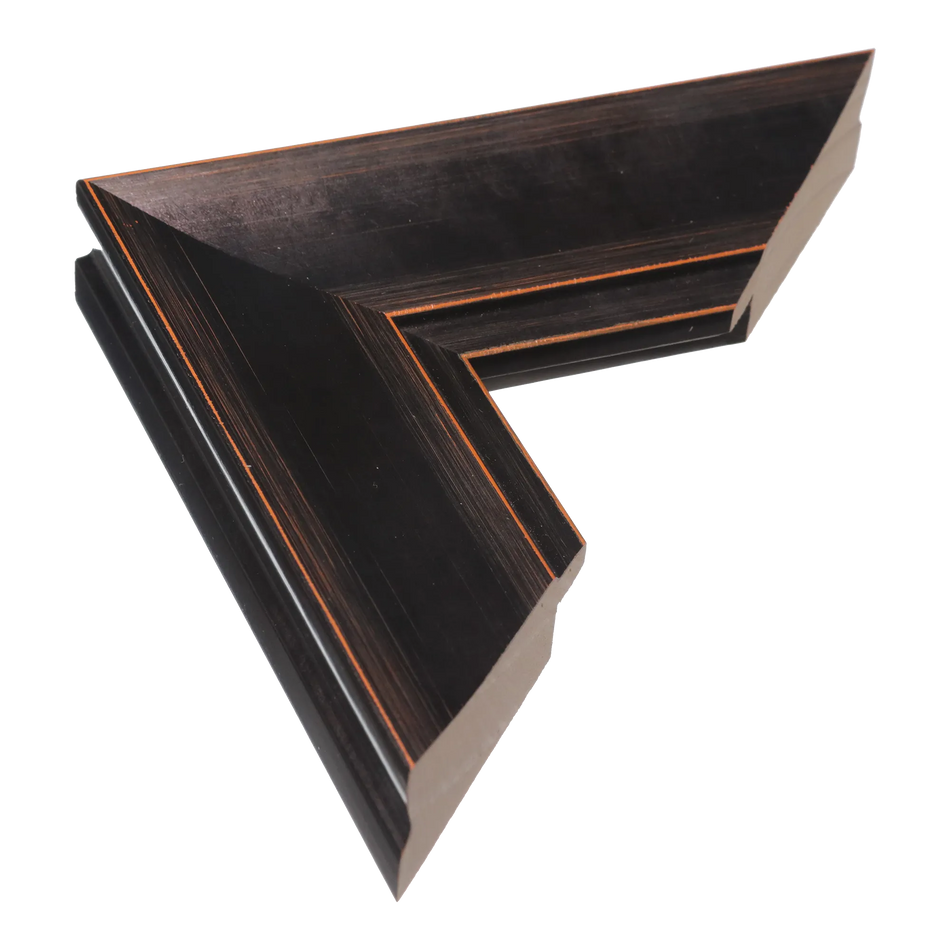 Hermitage in black picture frame