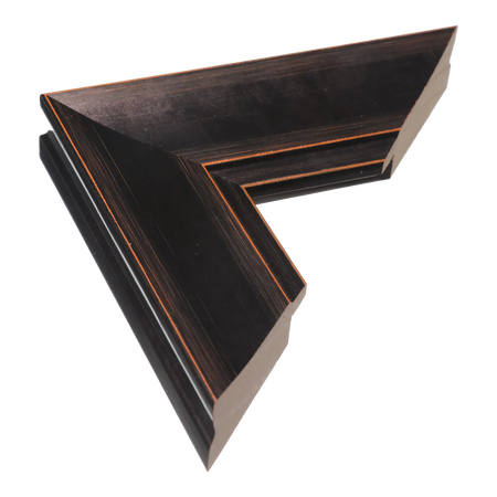 Hermitage in black picture frame