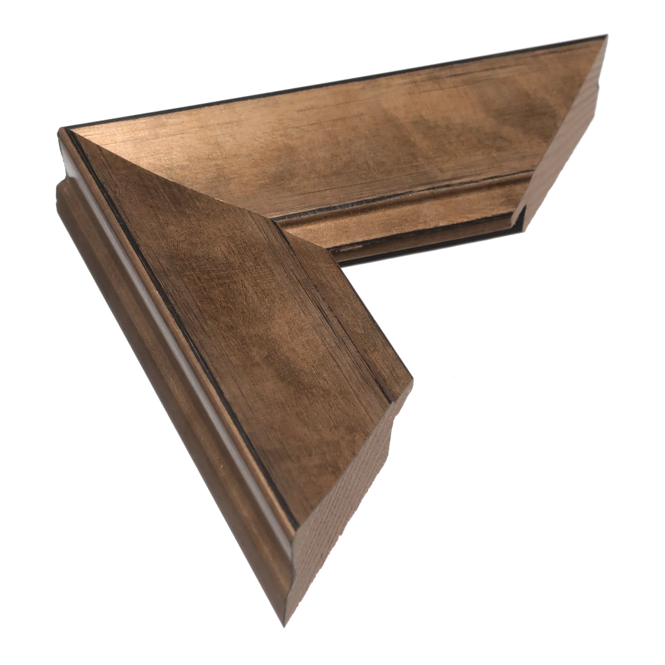 Hermitage in bronze picture frame