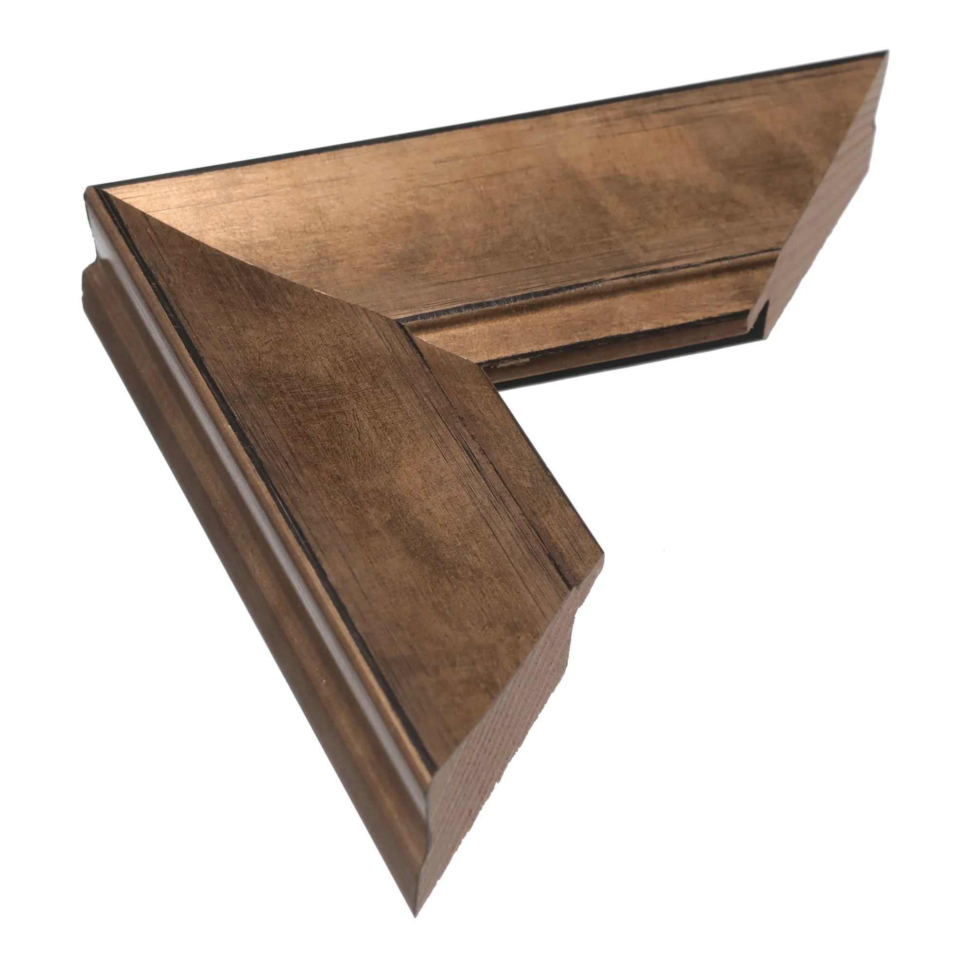 Hermitage in bronze picture frame