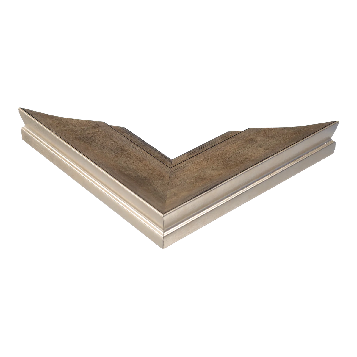 Corner view of Hermitage in champagne picture frame