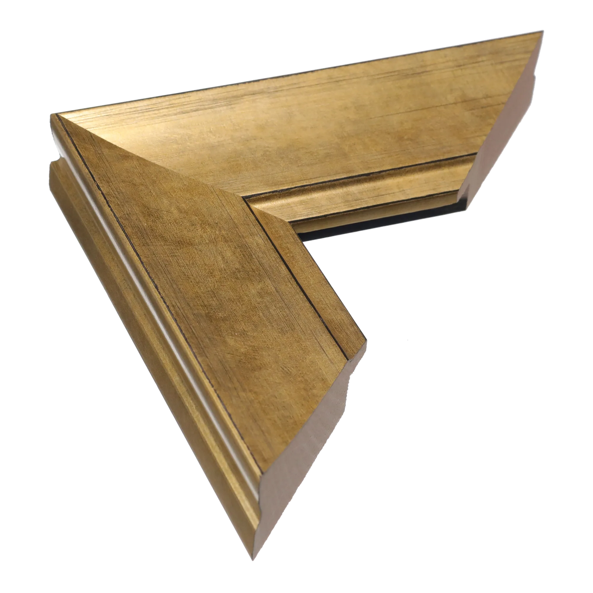 Hermitage in soft gold picture frame