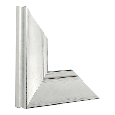 Vertical view of hermitage silver picture frame sample