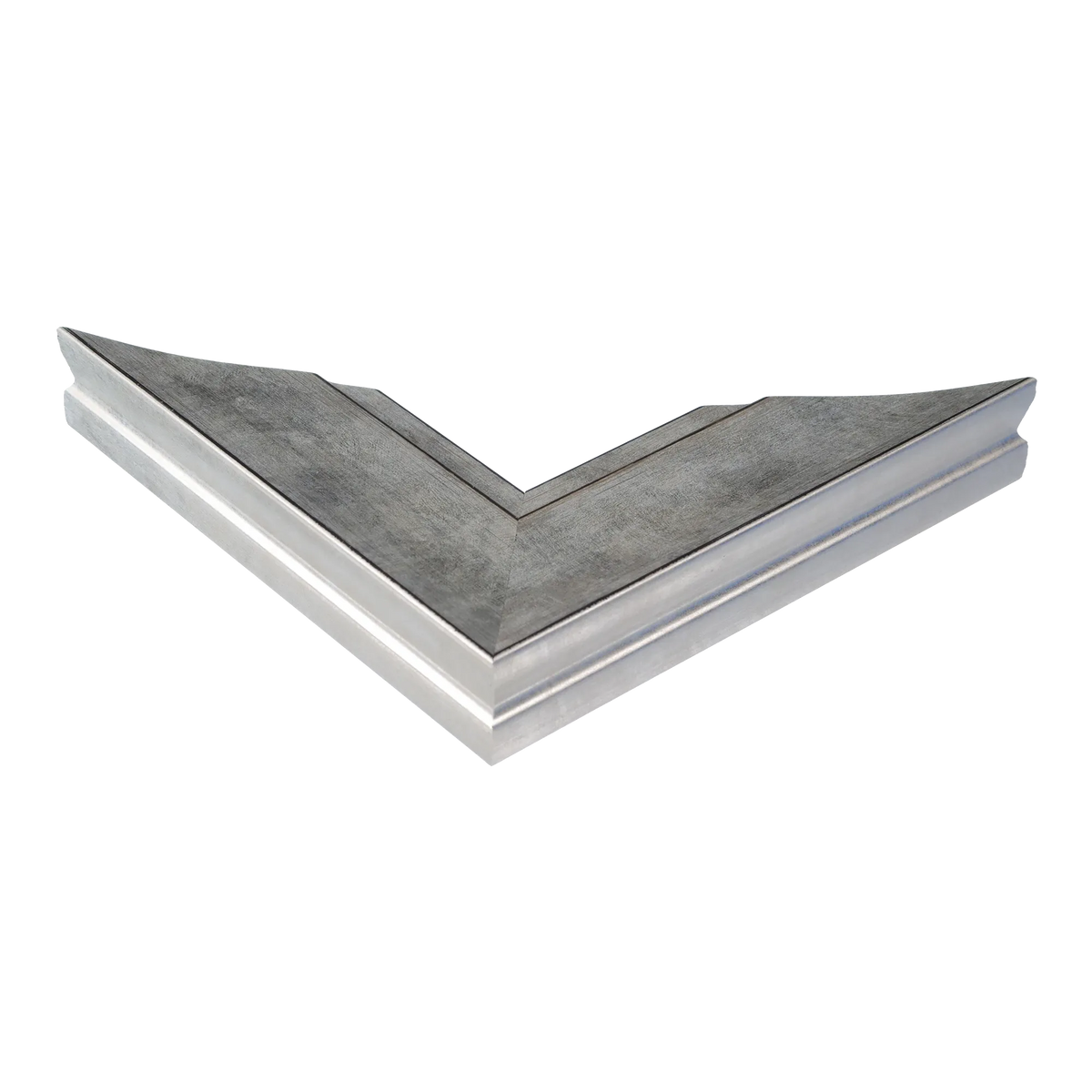 Corner view of Hermitage in silver picture frame