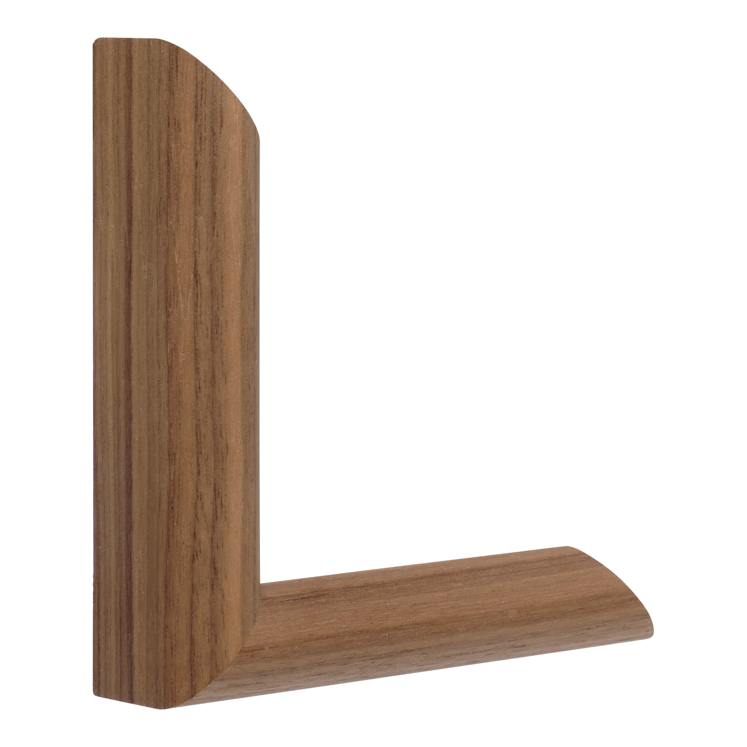 Vertical view of hockey i oak picture frame sample