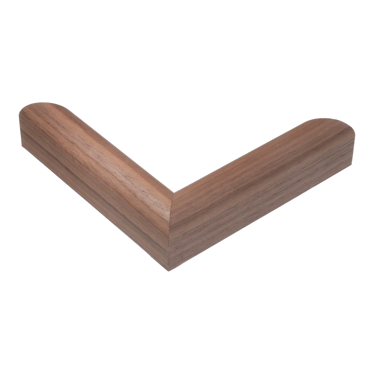 Corner view of Hockey I in oak picture frame