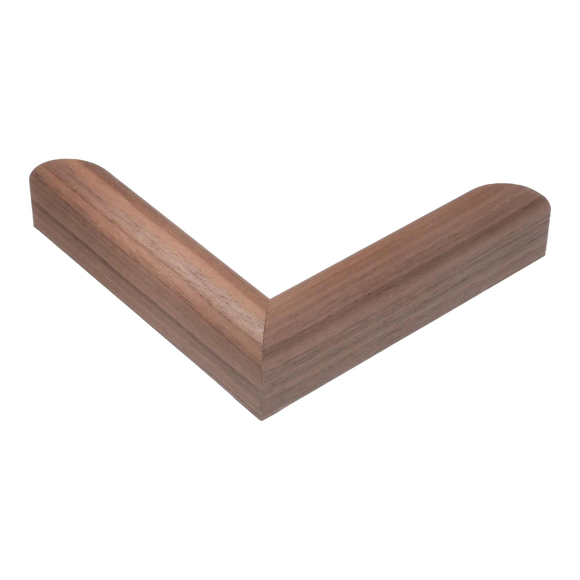 Corner view of Hockey I in oak picture frame