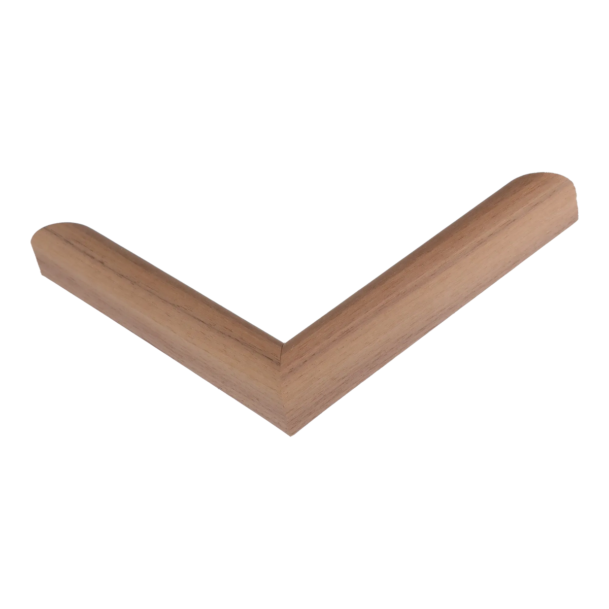 Corner view of Hockey I in walnut picture frame