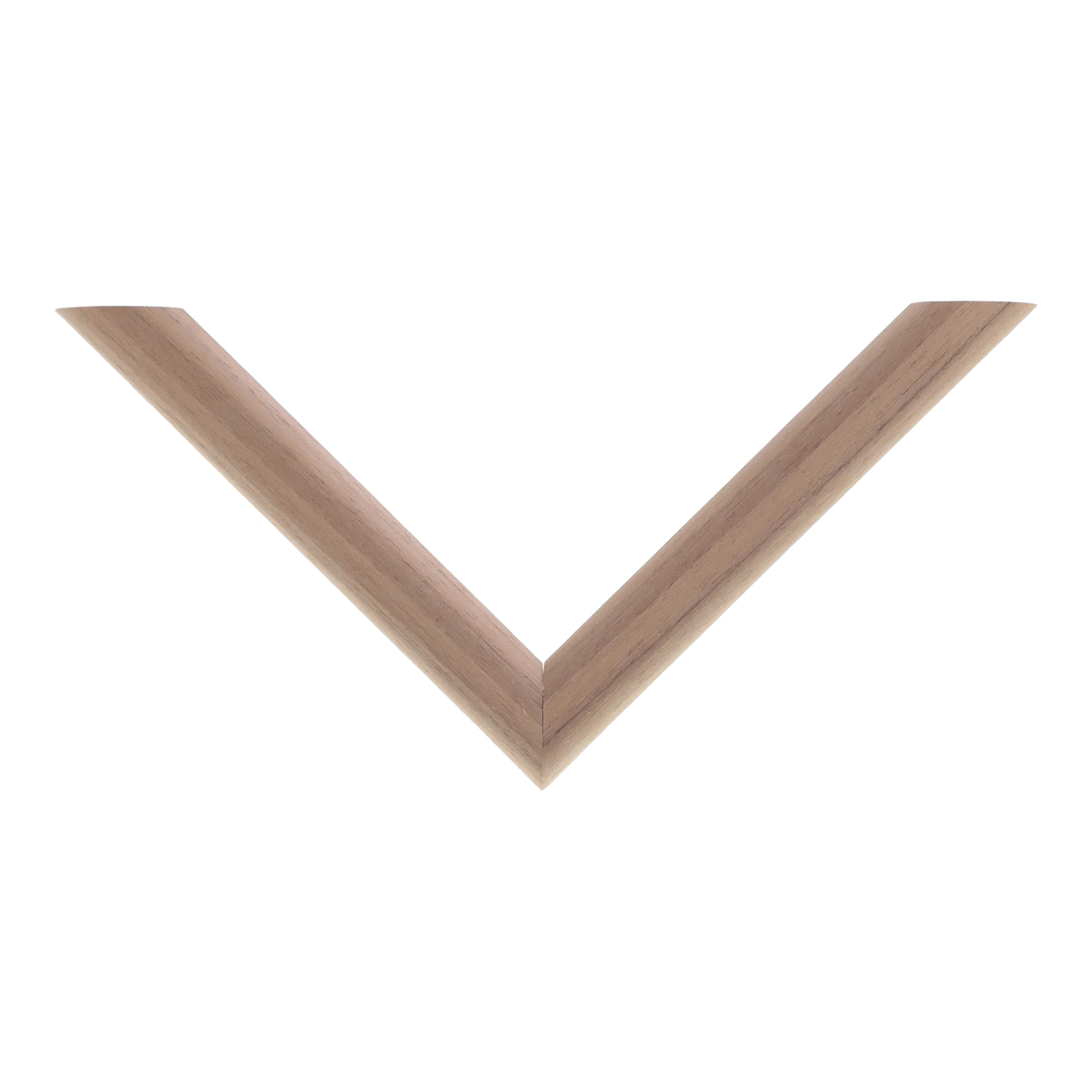 Top view of Hockey I picture frame in walnut