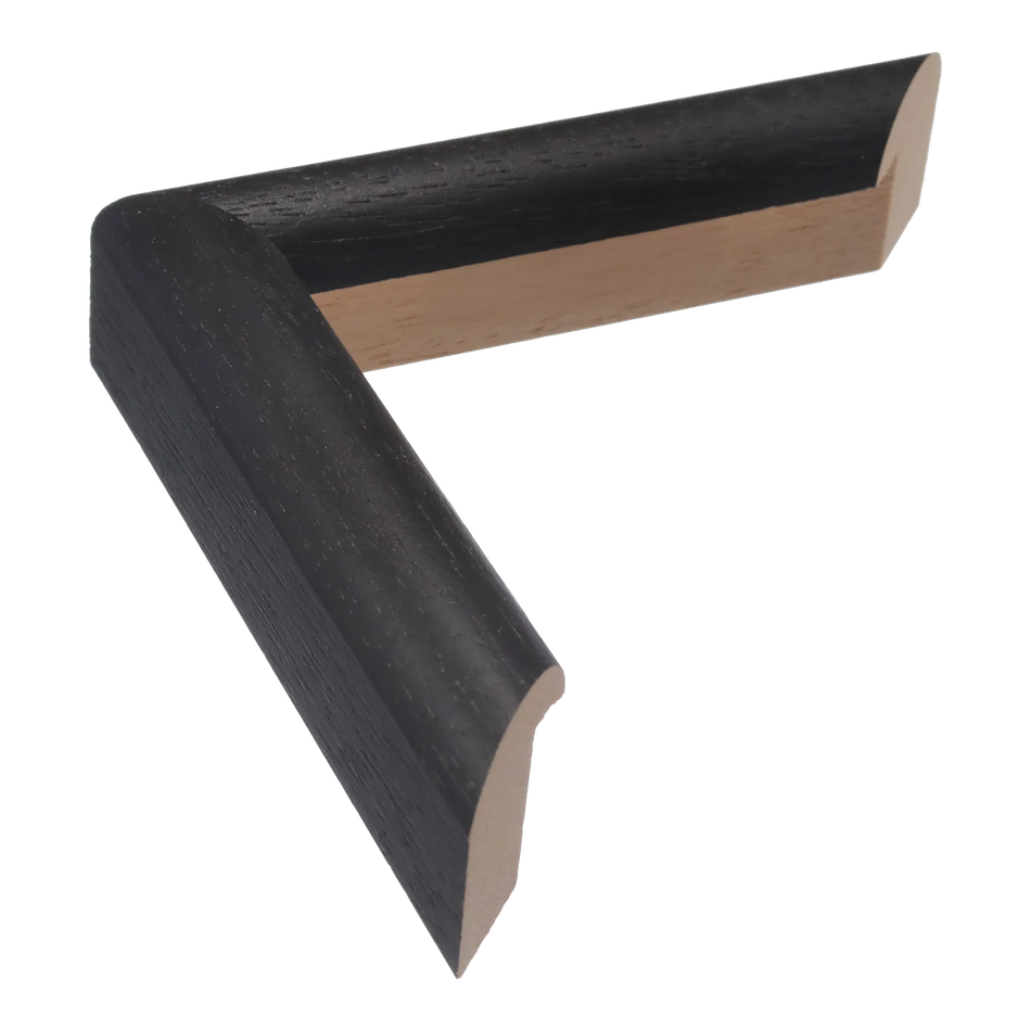 Hockey II in black grain picture frame