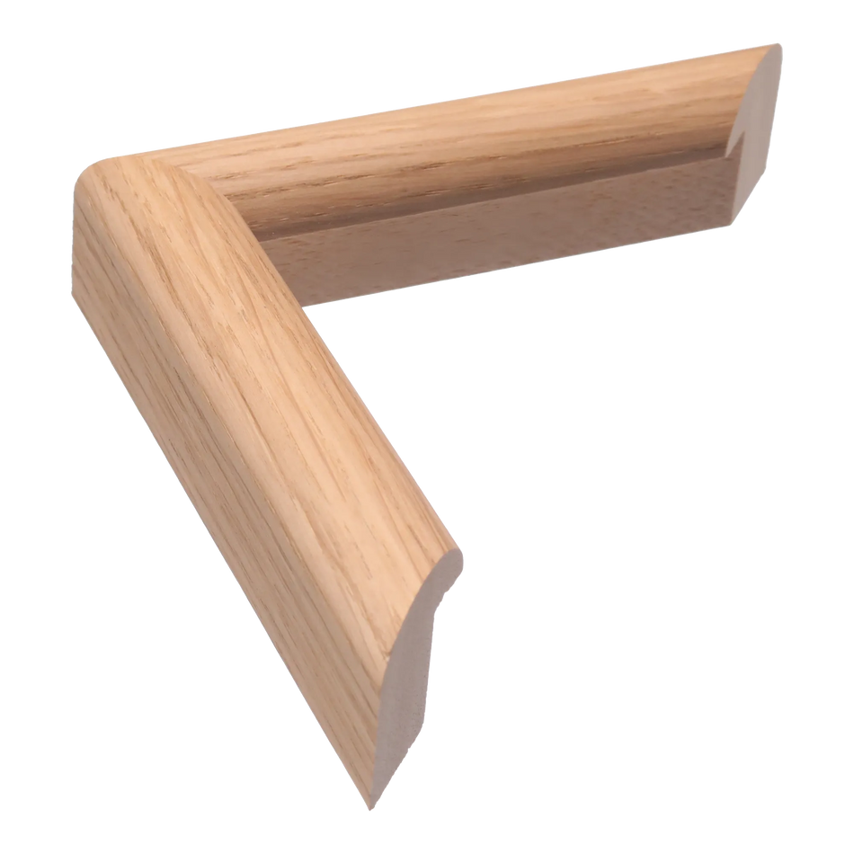 Hockey II in oak picture frame