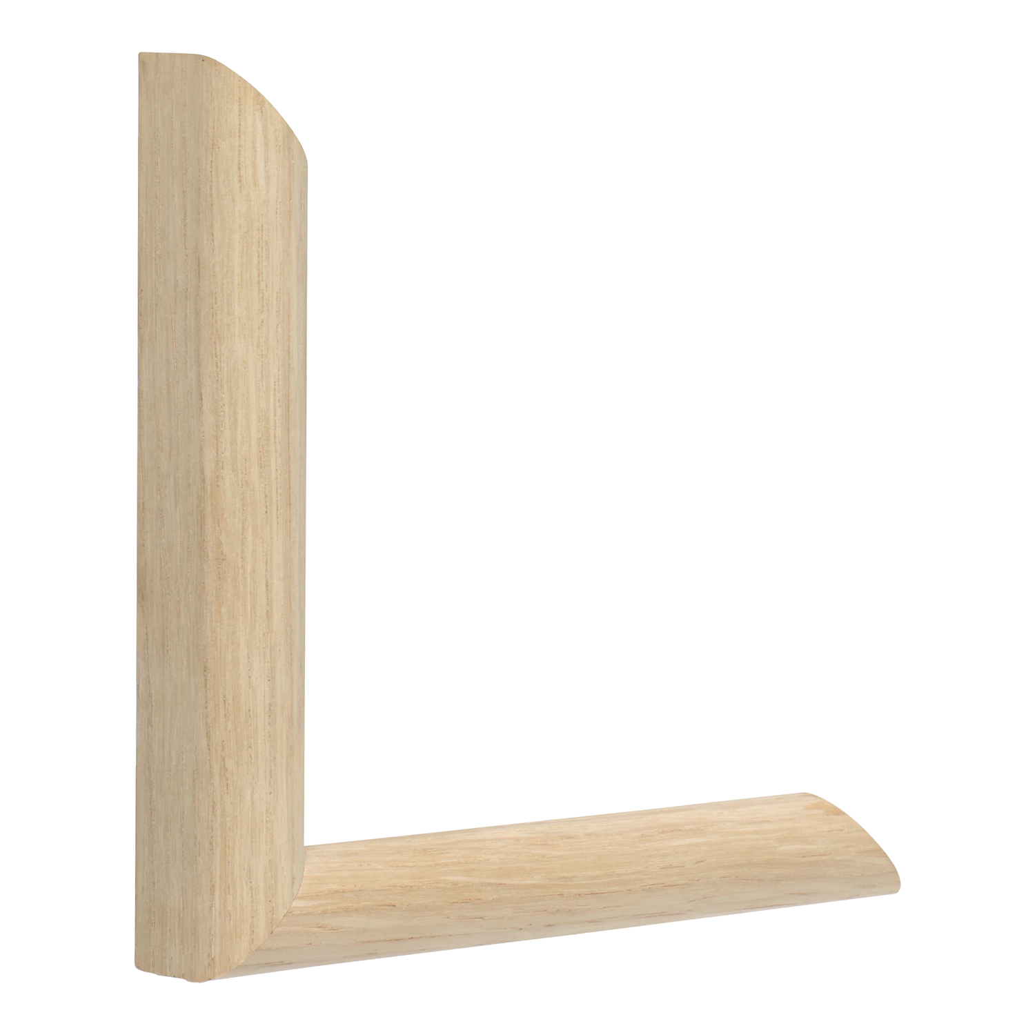 Vertical view of hockey ii walnut picture frame sample