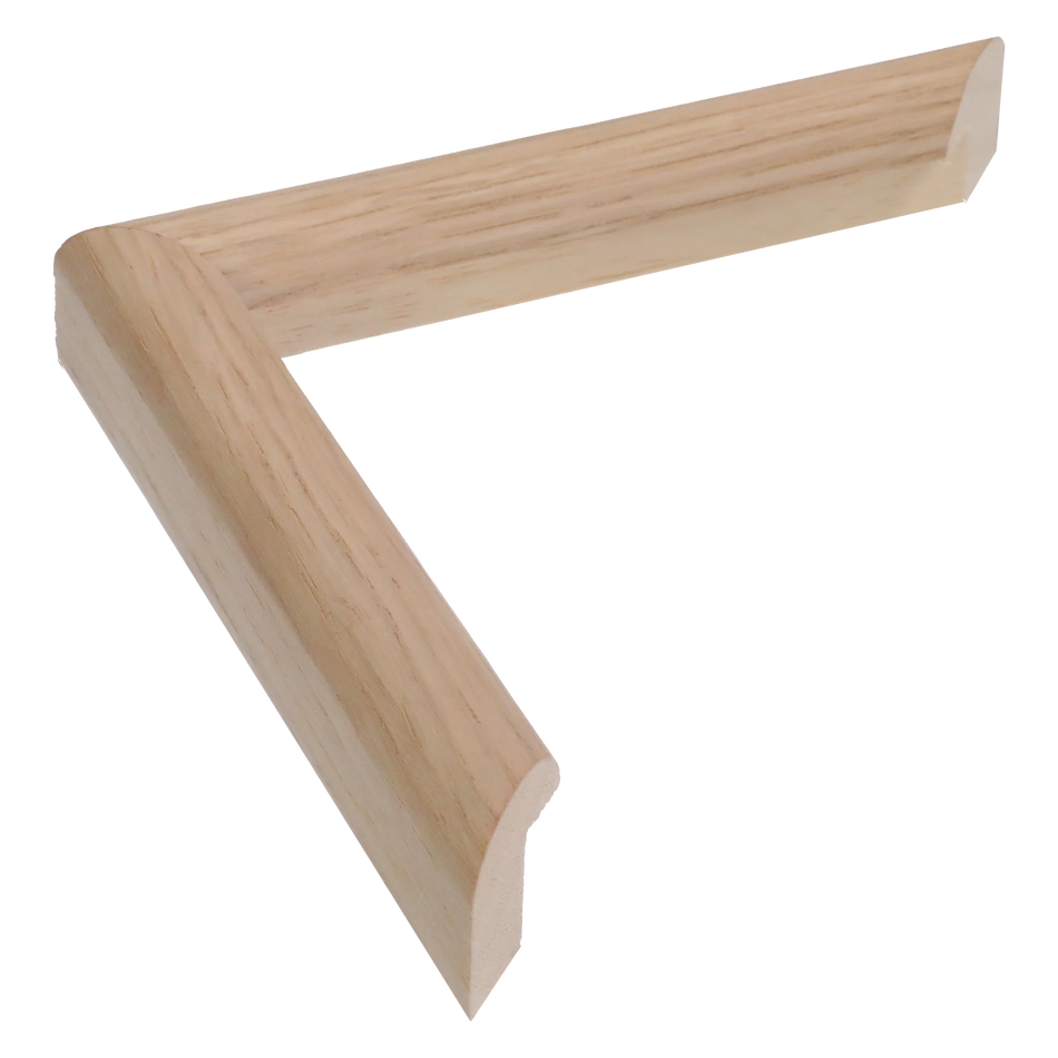 Hockey II in walnut picture frame