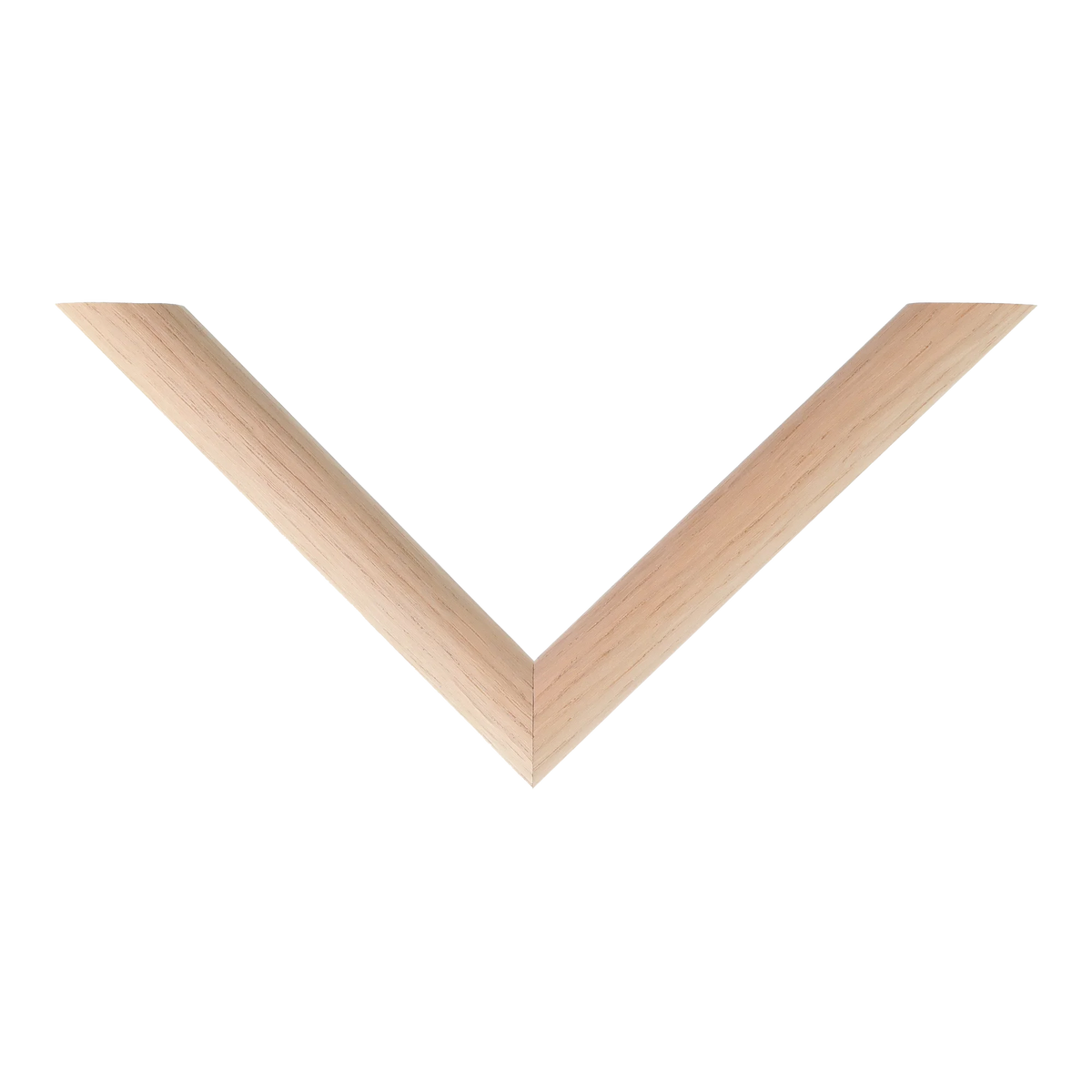 Top view of Hockey II picture frame in walnut
