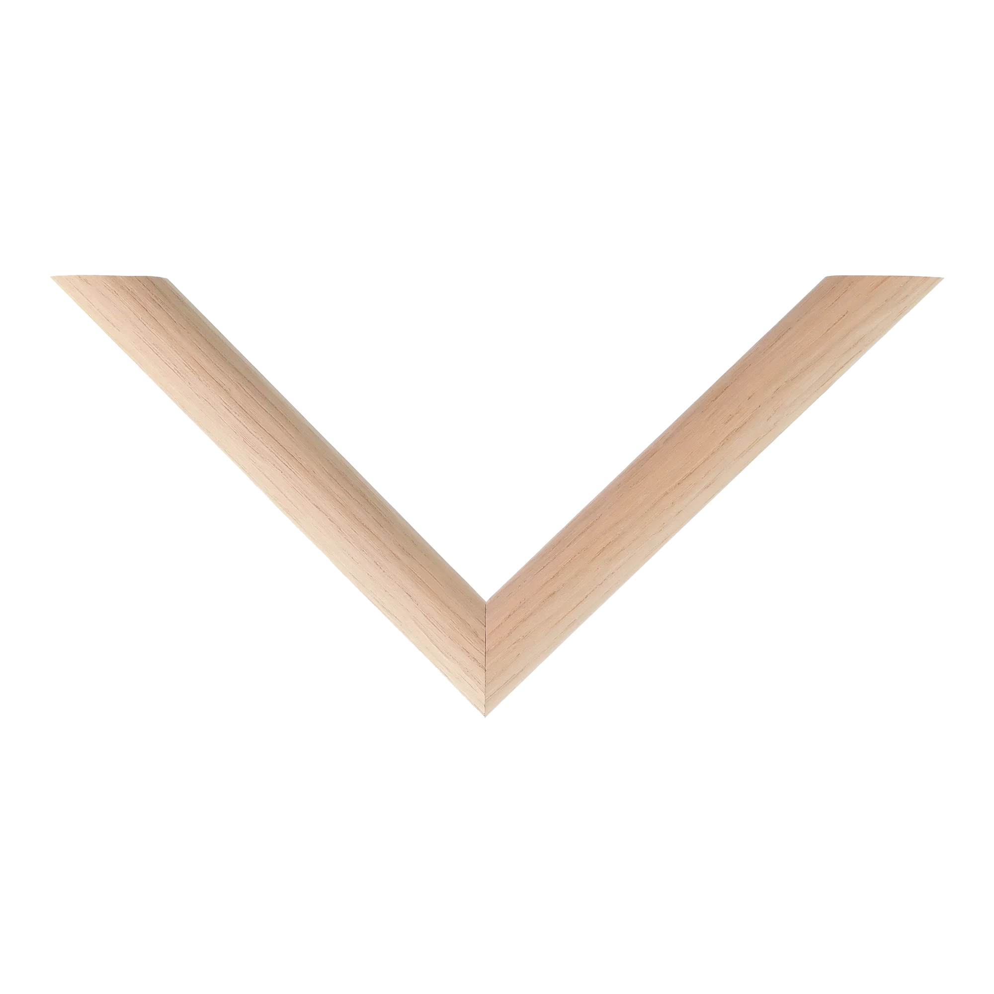 Top view of Hockey II picture frame in walnut