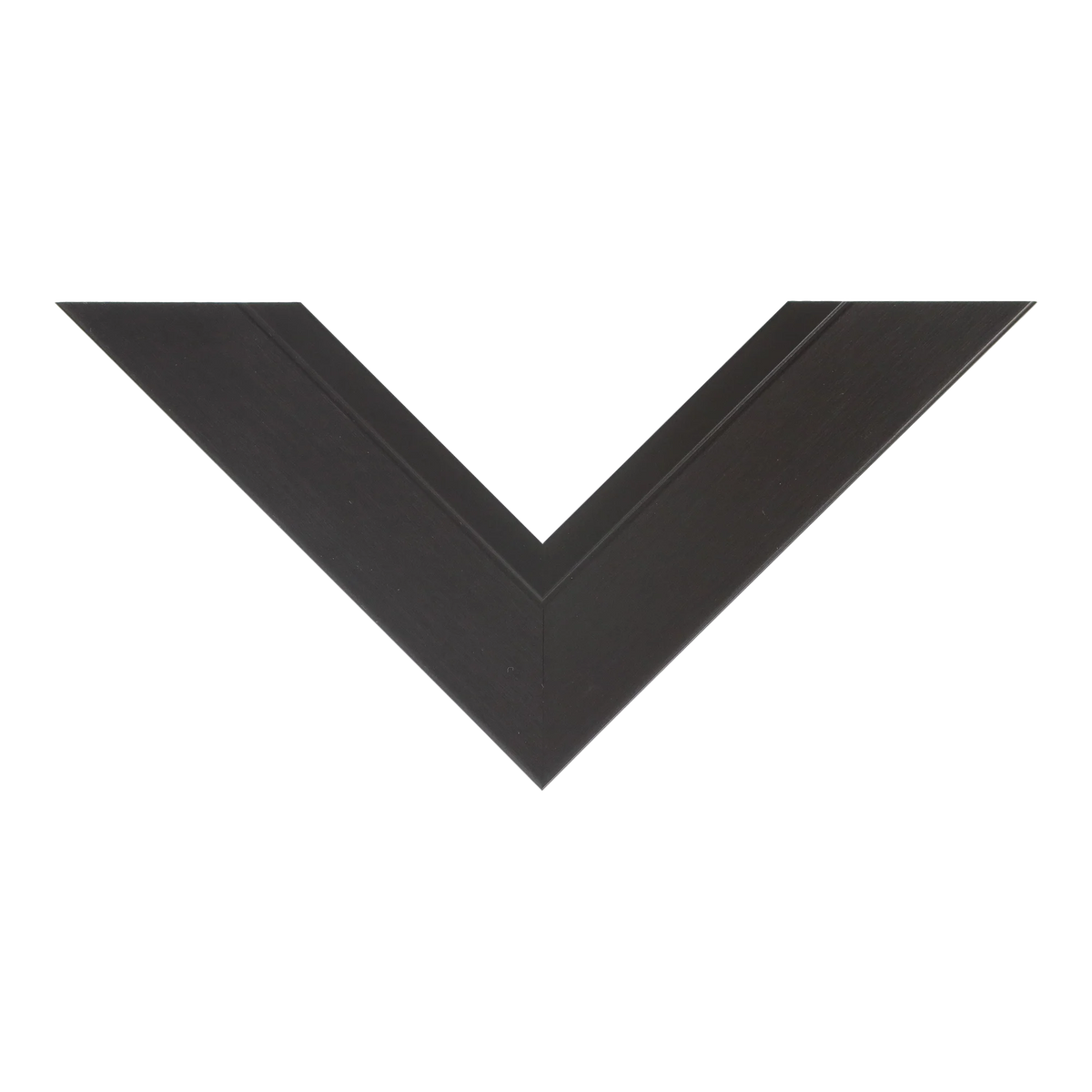 Top view of Inset picture frame in black