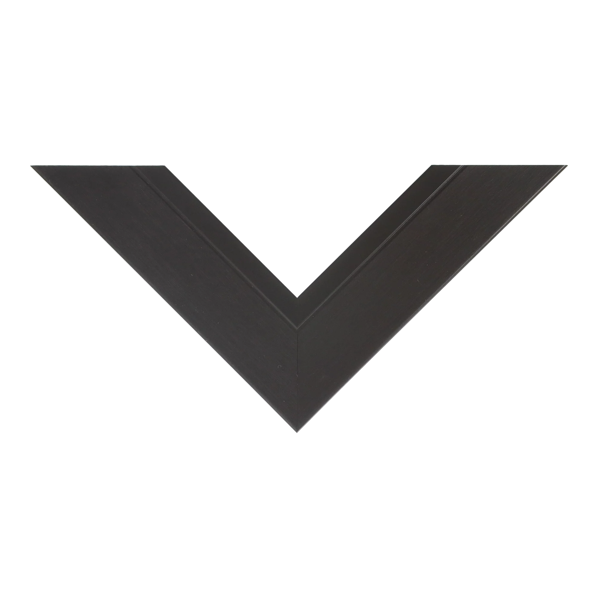 Top view of Inset picture frame in black