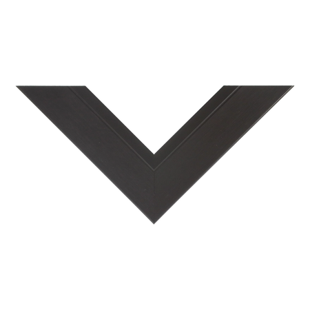 Top view of Inset picture frame in black