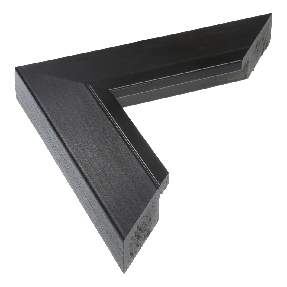 Inset in black picture frame