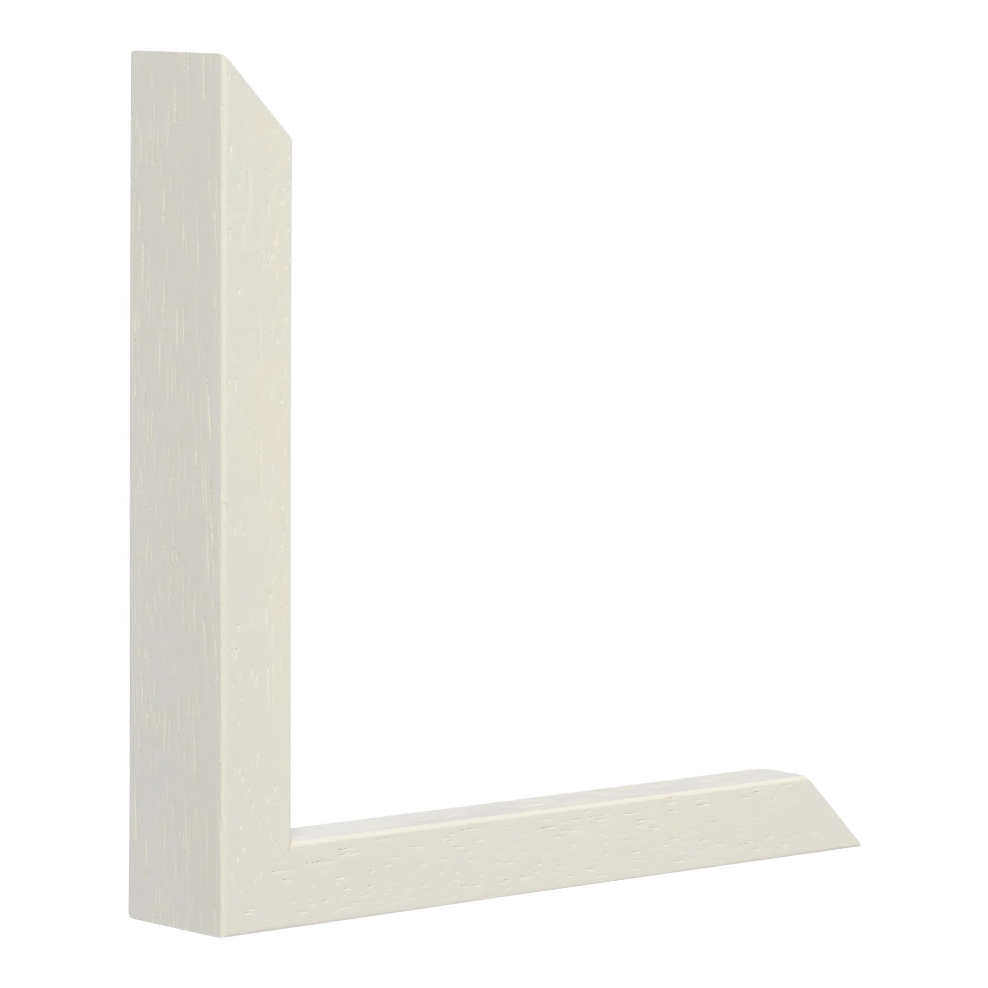 Vertical view of intra cream picture frame