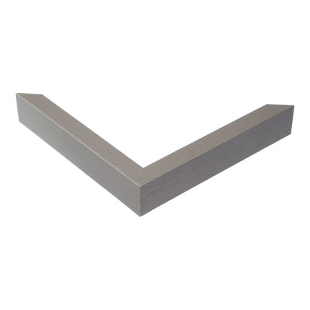 Corner view of Intra in grey picture frame