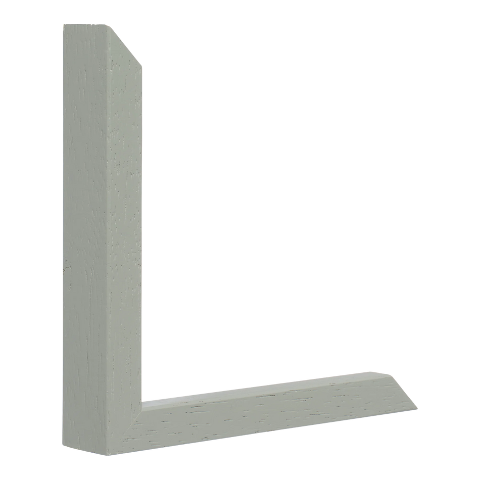 Vertical view of intra grey picture frame