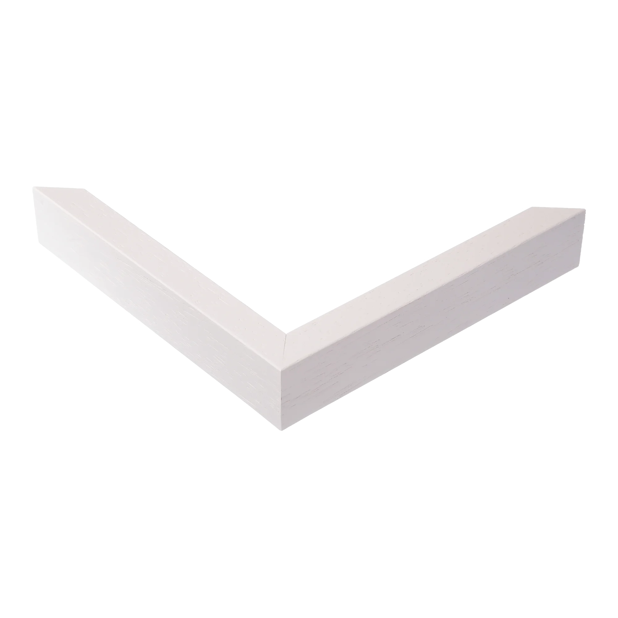 Corner view of Intra in white picture frame