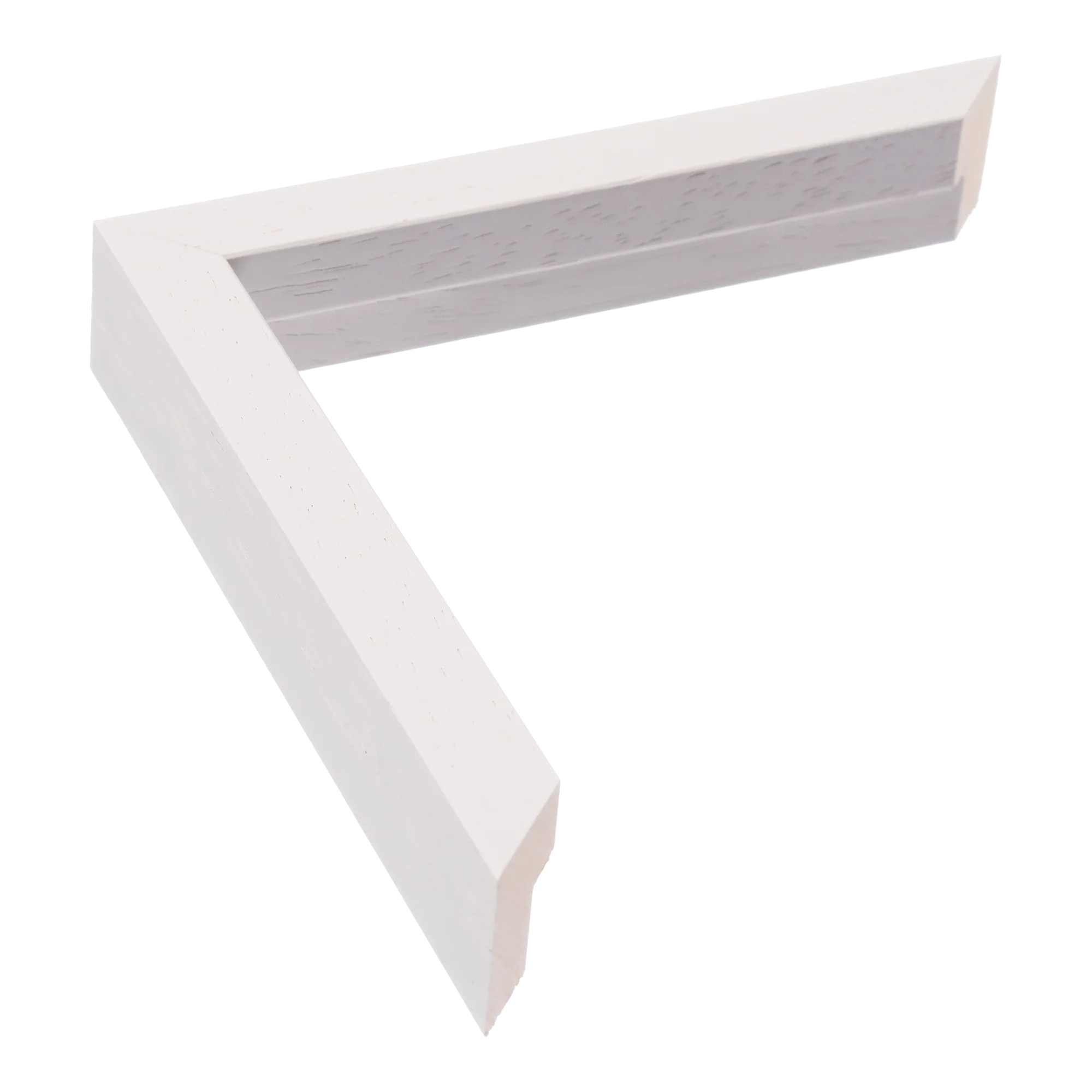 Intra in white picture frame