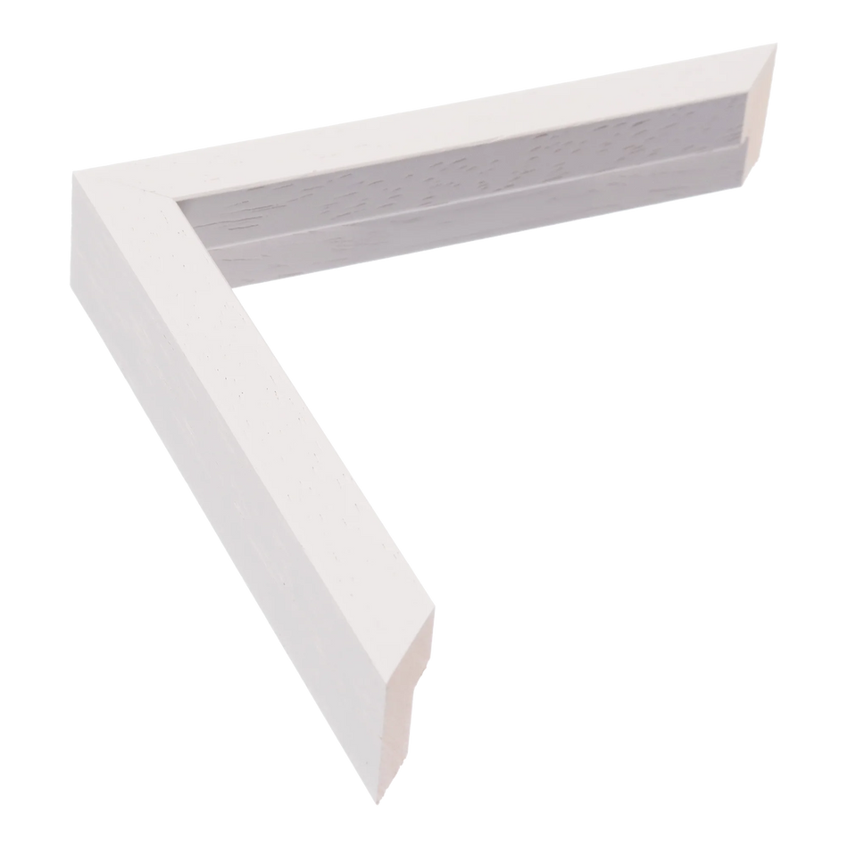 Intra in white picture frame