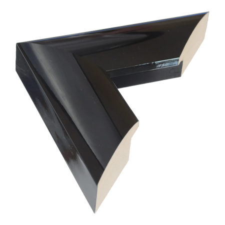Lacquer in black picture frame