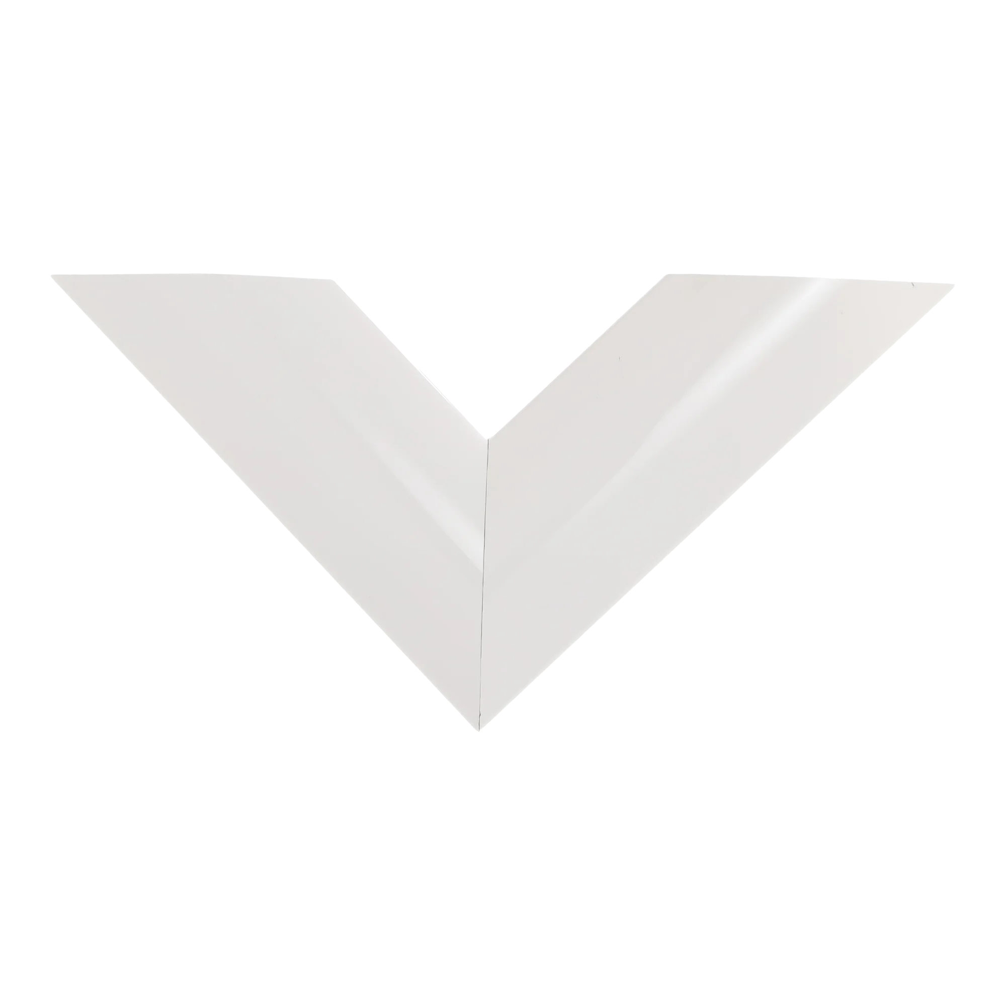 Top view of Lacquer picture frame in white