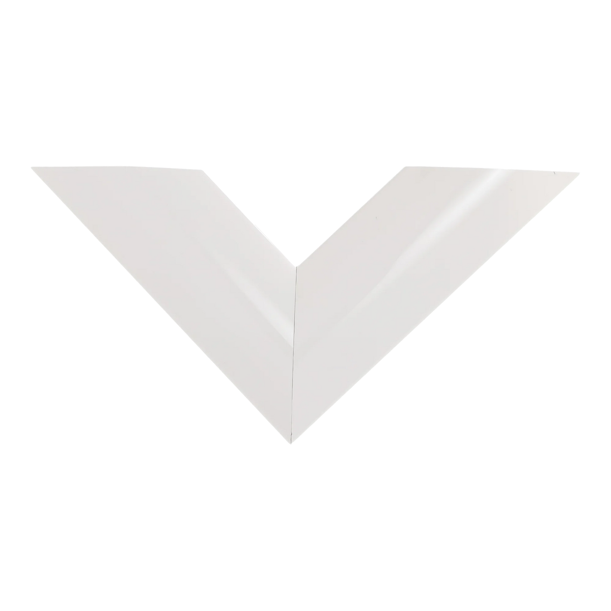 Top view of Lacquer picture frame in white